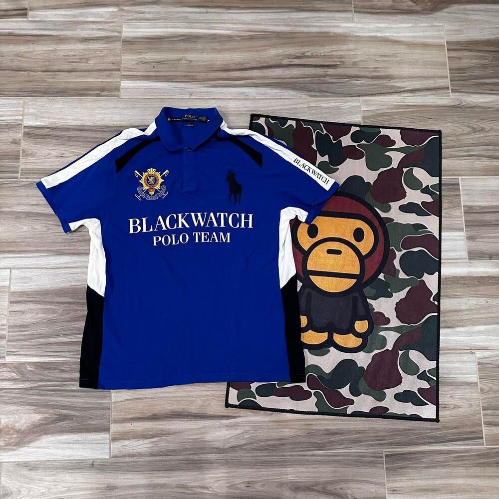 Polo Ralph Lauren Y2K Chief Keef Blackwatch Polo Team #3 Polo Shirt